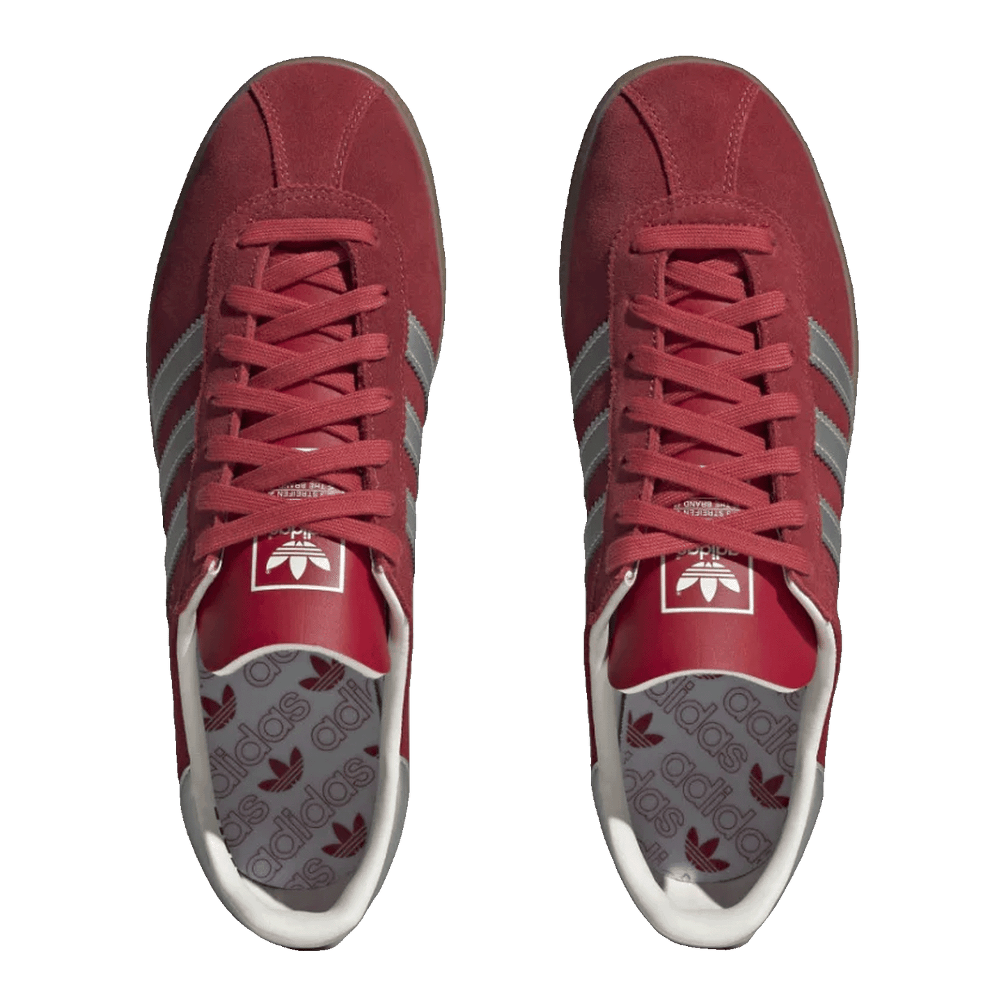 adidas Munchen Scarlet Matte Silver Gum Oben