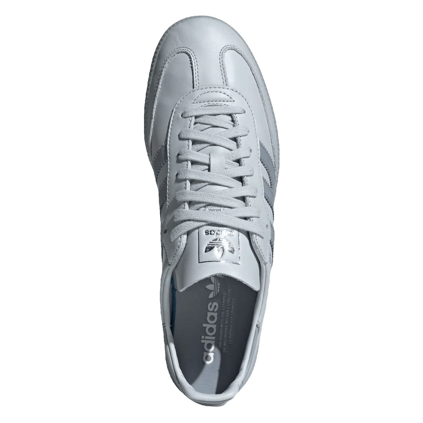 adidas Samba Decon Pantone Silver Metallic Oben