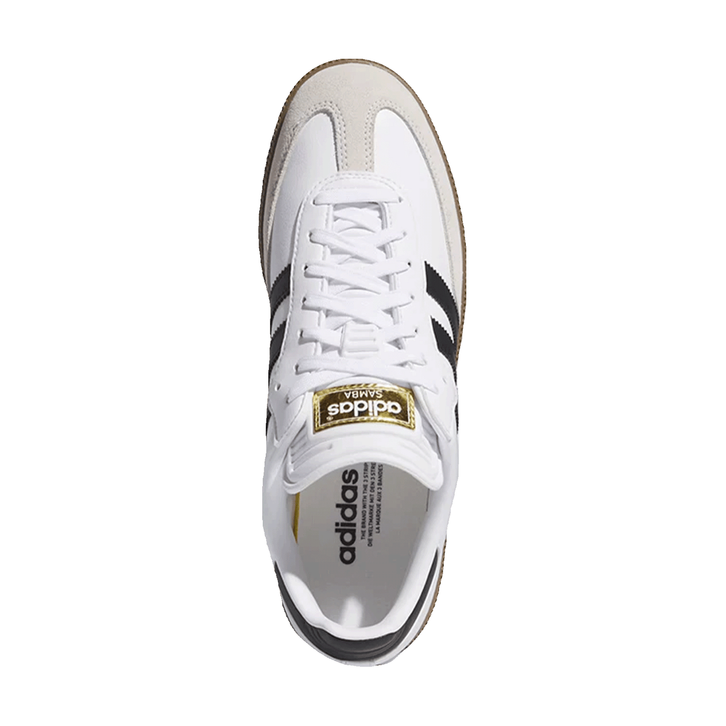 adidas Samba Golf Cloud White Core Black Gum Oben