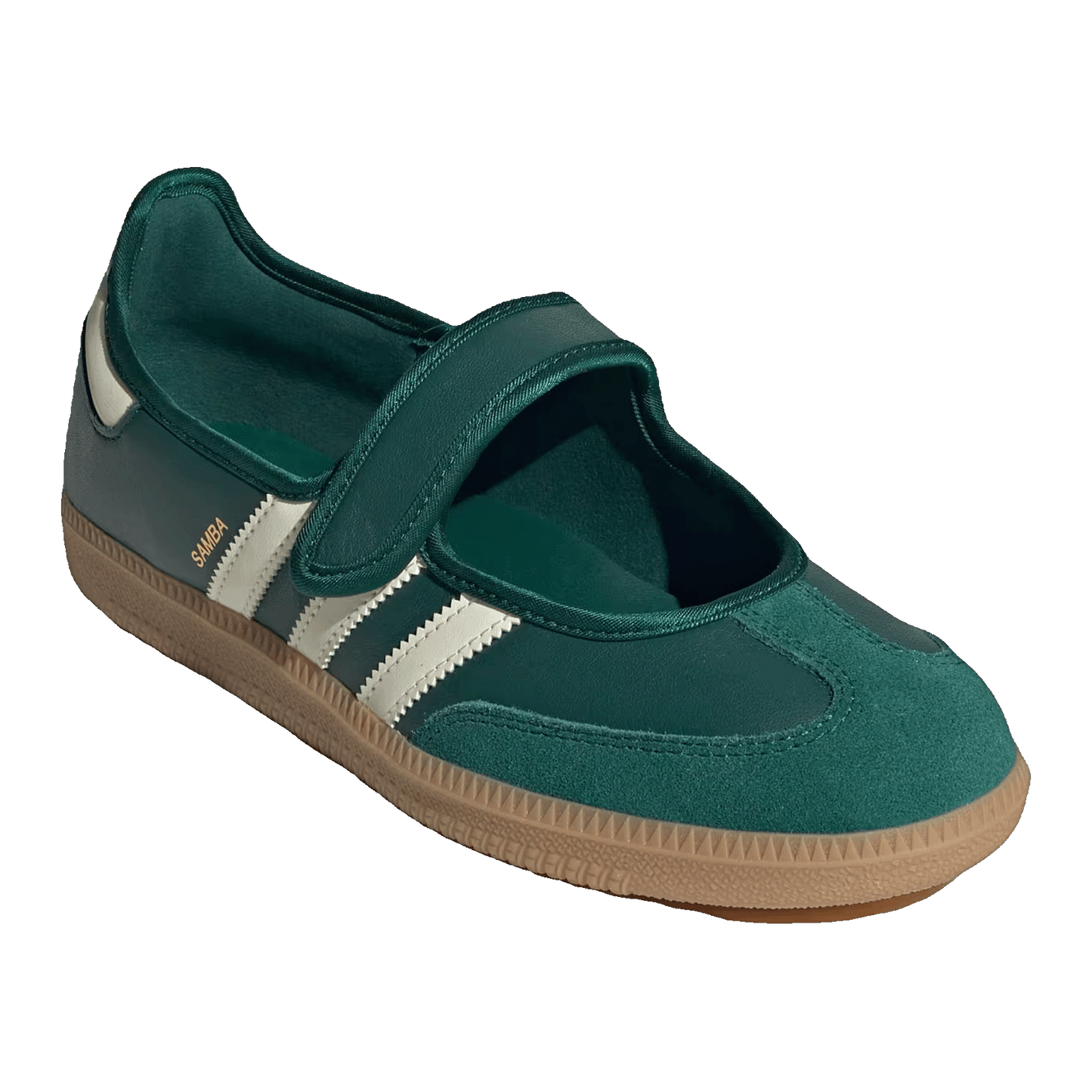adidas Samba Jane Green White Gum (W) Side