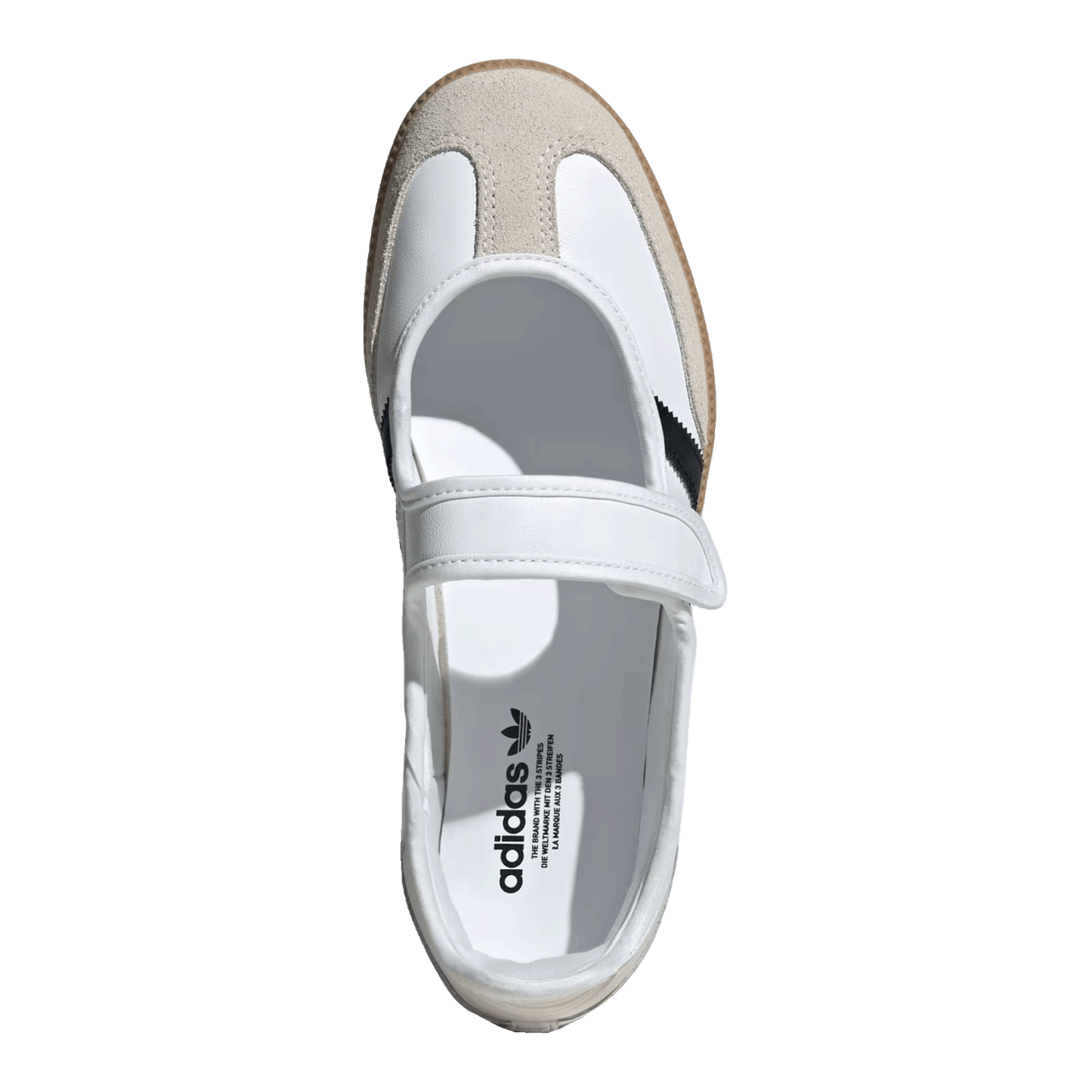 adidas Samba Jane White Black Gum (W) Oben