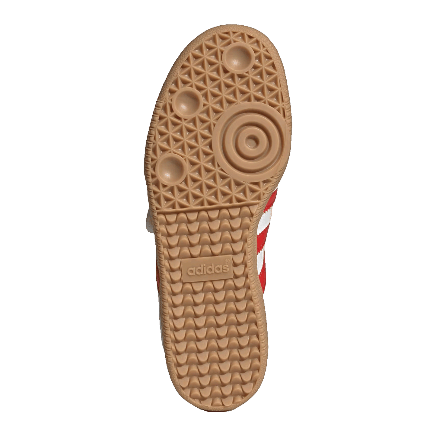 adidas Samba Jane White Red Gum (GS) Sohle