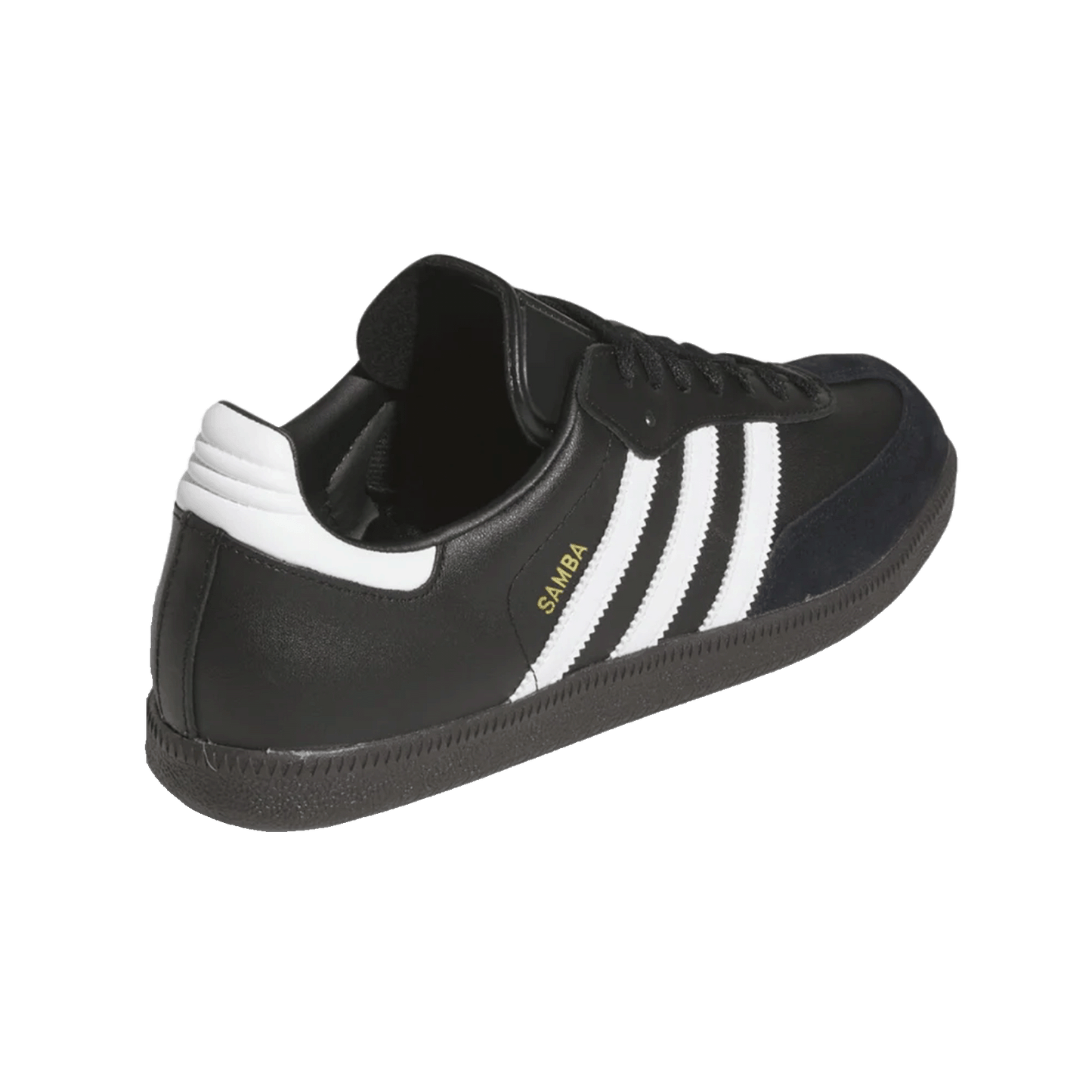 adidas Samba Leather Black White Back