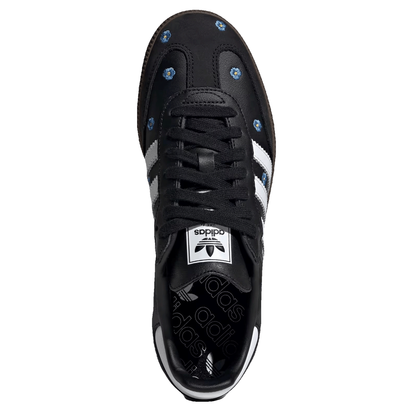 adidas Samba Light Blue Floral Core Black (W) Oben