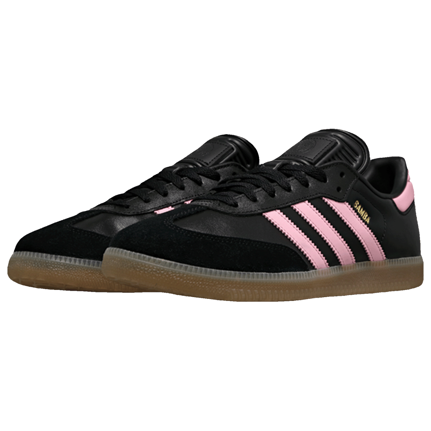 adidas Samba Messi Black Gold Metallic Side