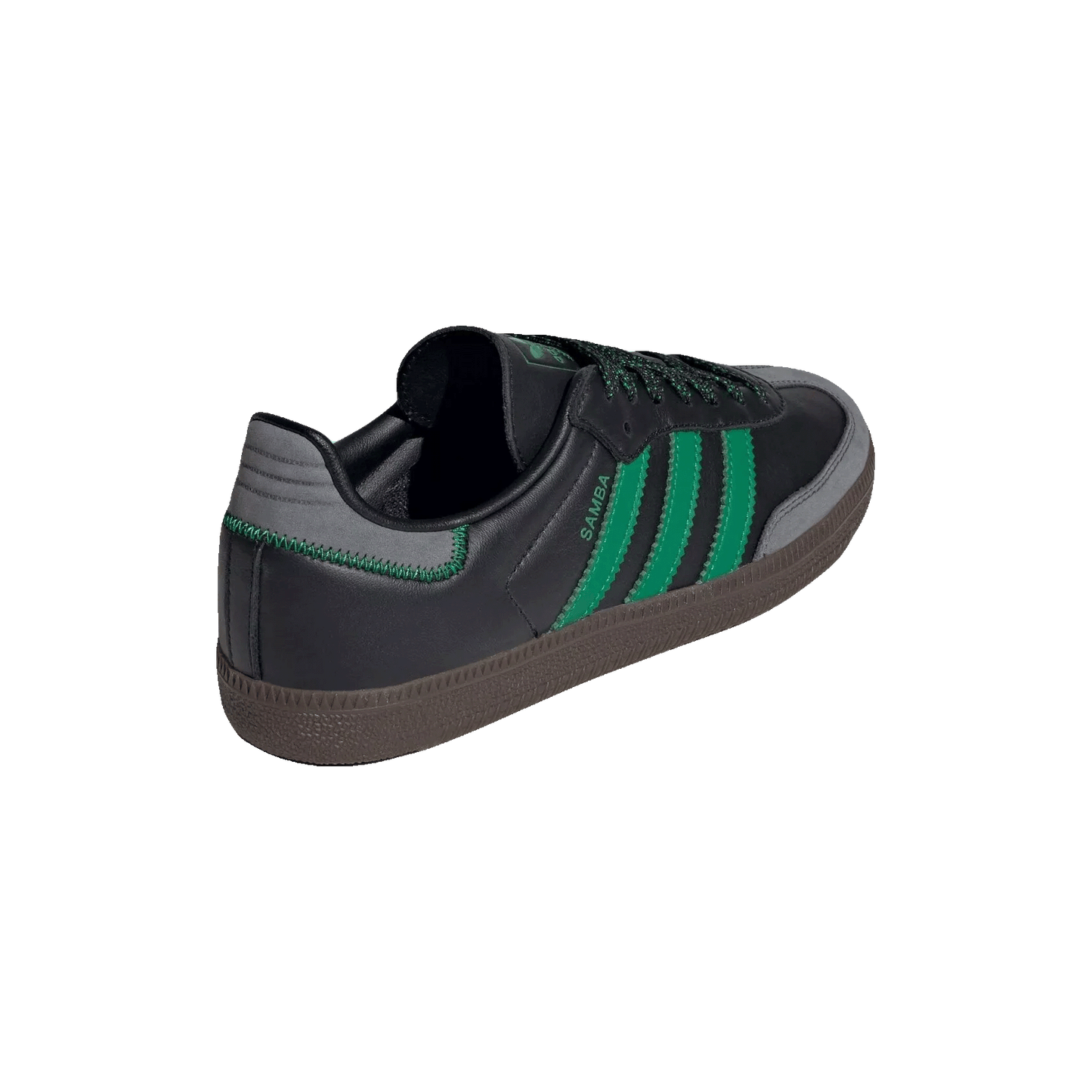 adidas Samba OG Black Green Leopard (W) Back