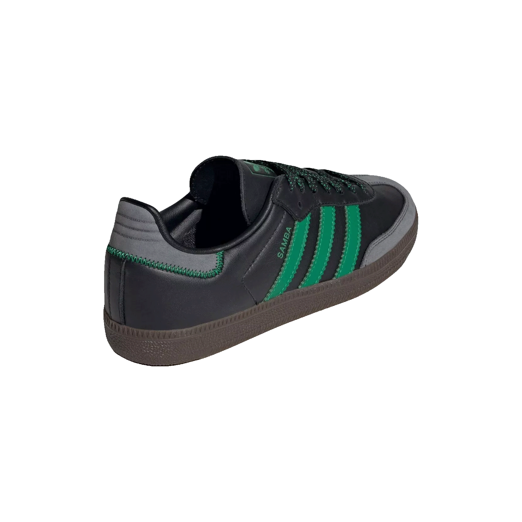 adidas Samba OG Black Green Leopard (W) Back
