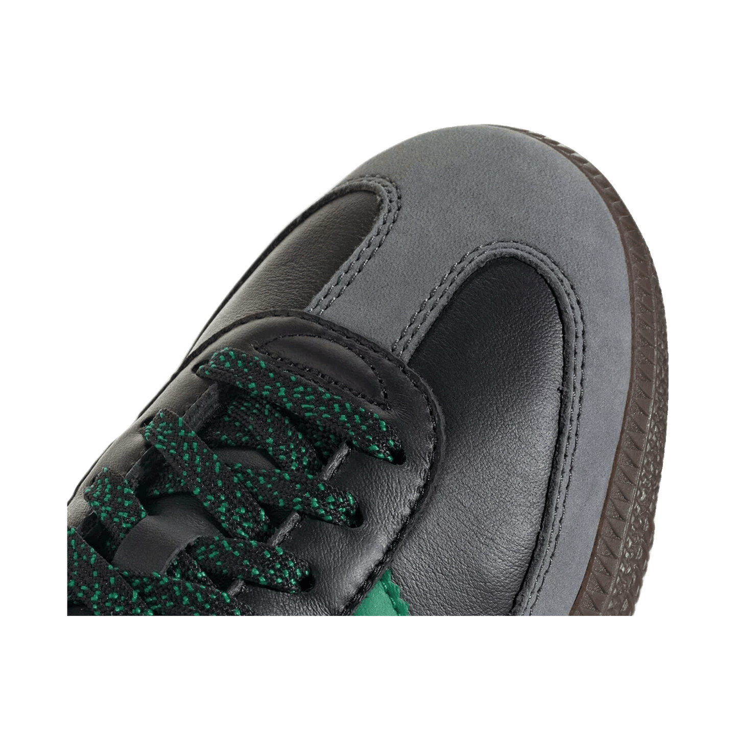 adidas Samba OG Black Green Leopard (W) Front
