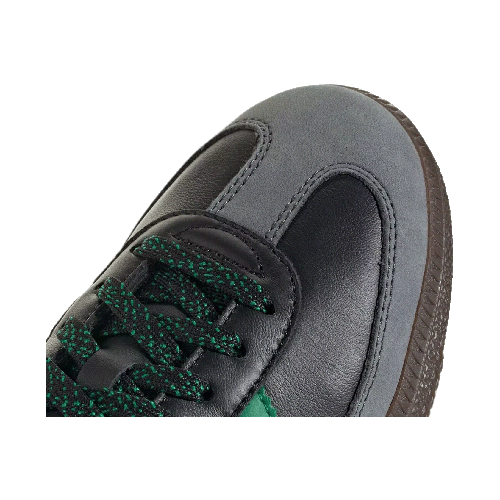 adidas Samba OG Black Green Leopard (W) Front