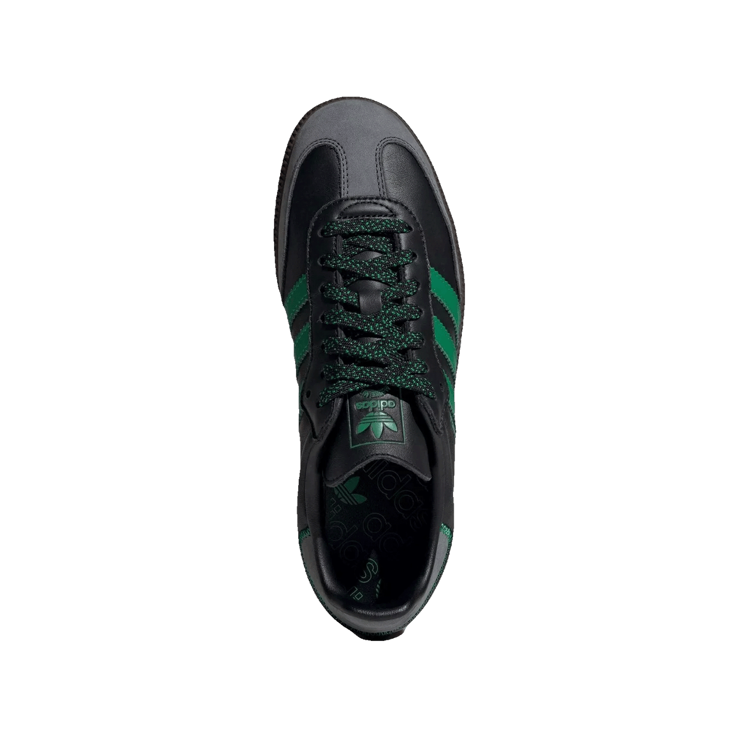 adidas Samba OG Black Green Leopard (W) Oben