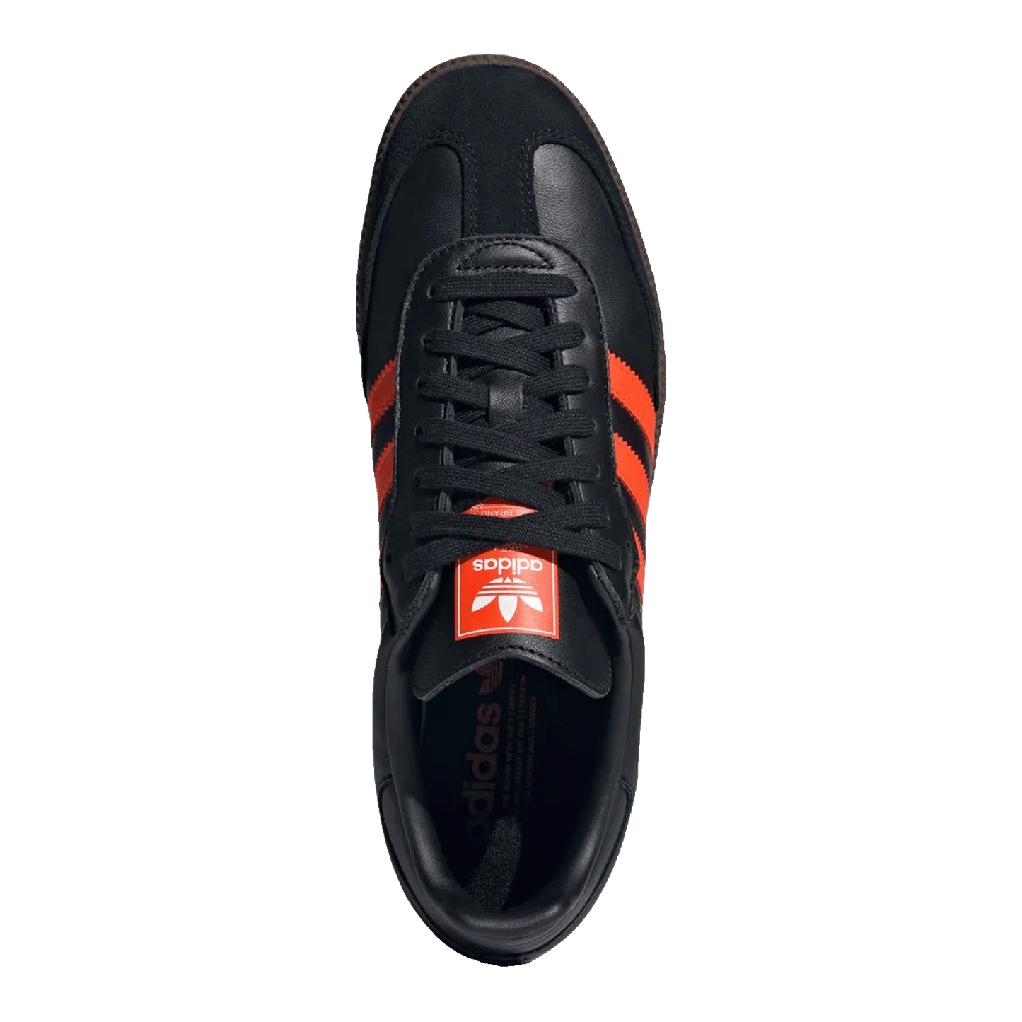 adidas Samba OG Black Impact Orange Oben