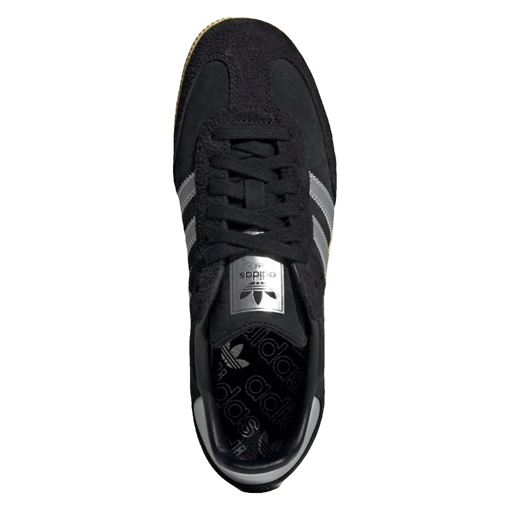 adidas Samba OG Black Matte Silver (W) Oben