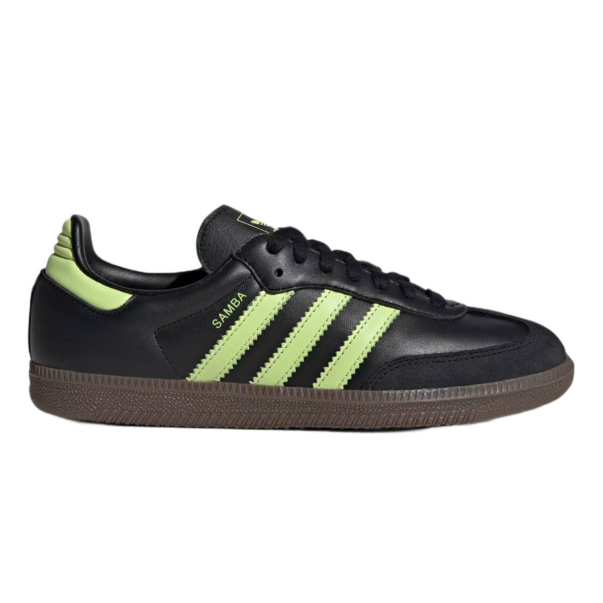 adidas Samba OG Black Pulse Lime (W) JS1387