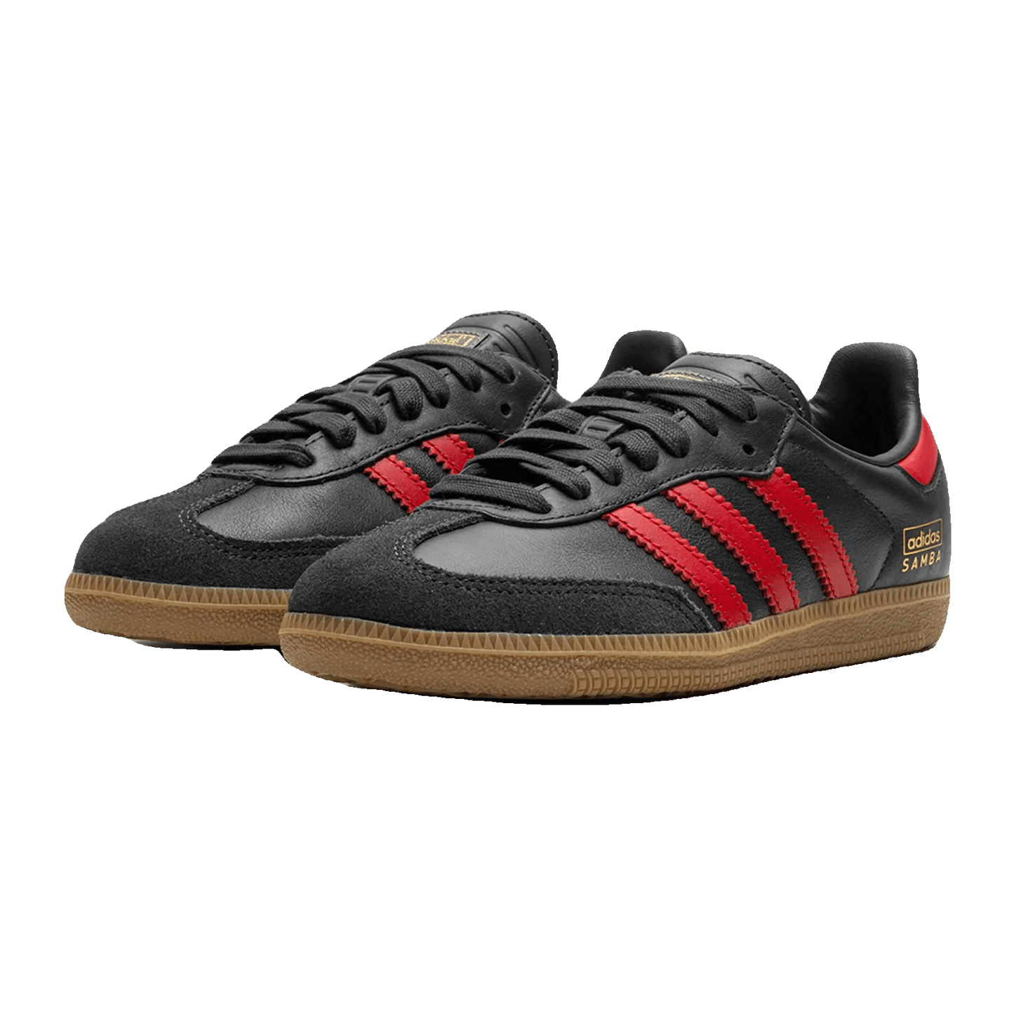 adidas Samba OG Carbon Better Scarlet Side