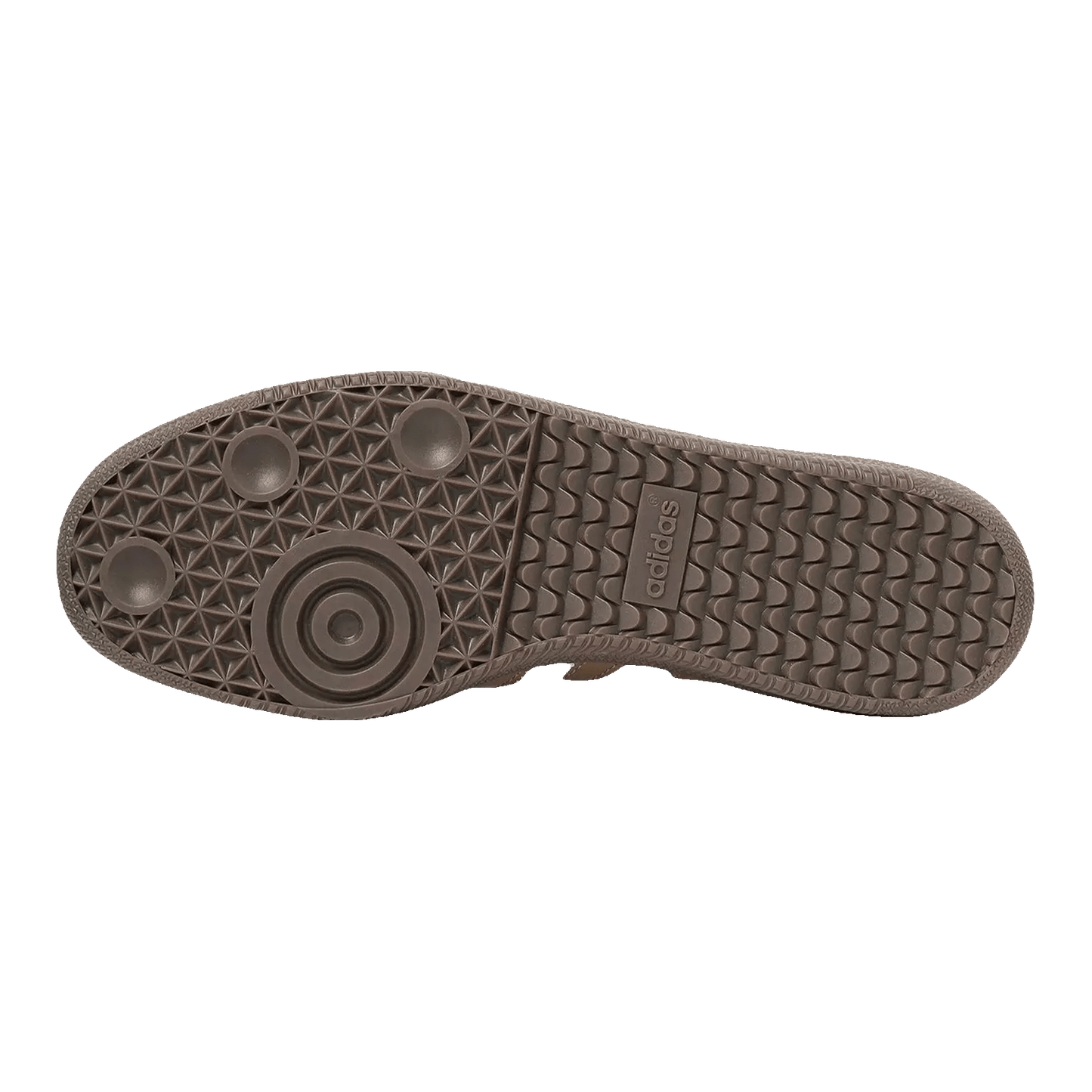 adidas Samba OG Cloud White Brown Desert Sohle
