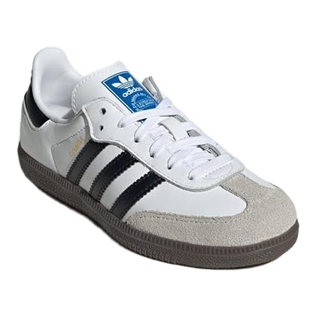 adidas Samba OG Cloud White Core Black Gum (PS) Side IE3677