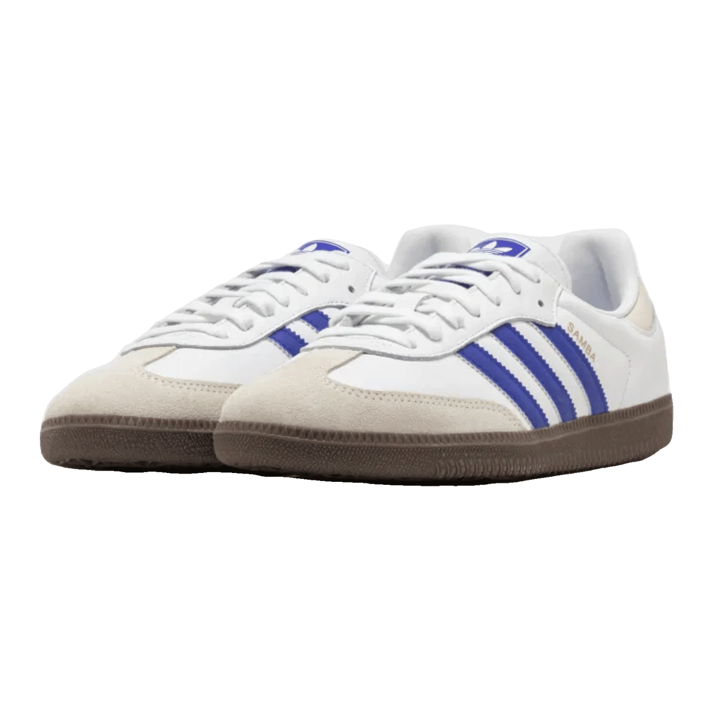 adidas Samba OG Cloud White Lucid Blue Side