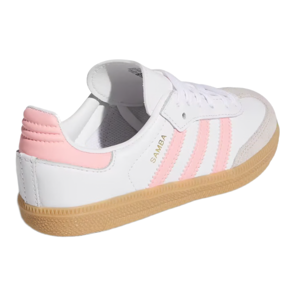 adidas Samba OG Cloud White Semi Pink Spark Gum (PS) Back JP5484