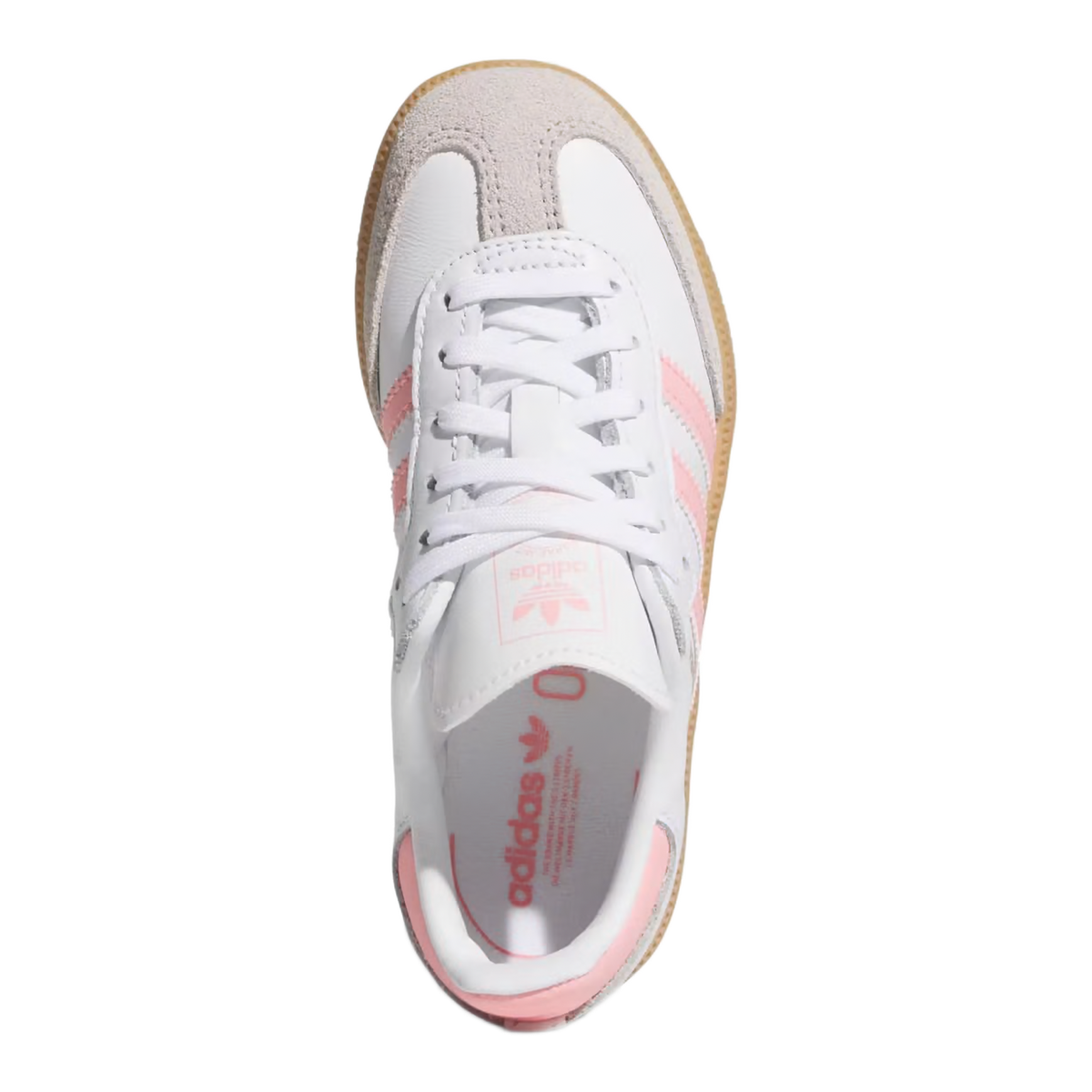 adidas Samba OG Cloud White Semi Pink Spark Gum (PS) Oben JP5484