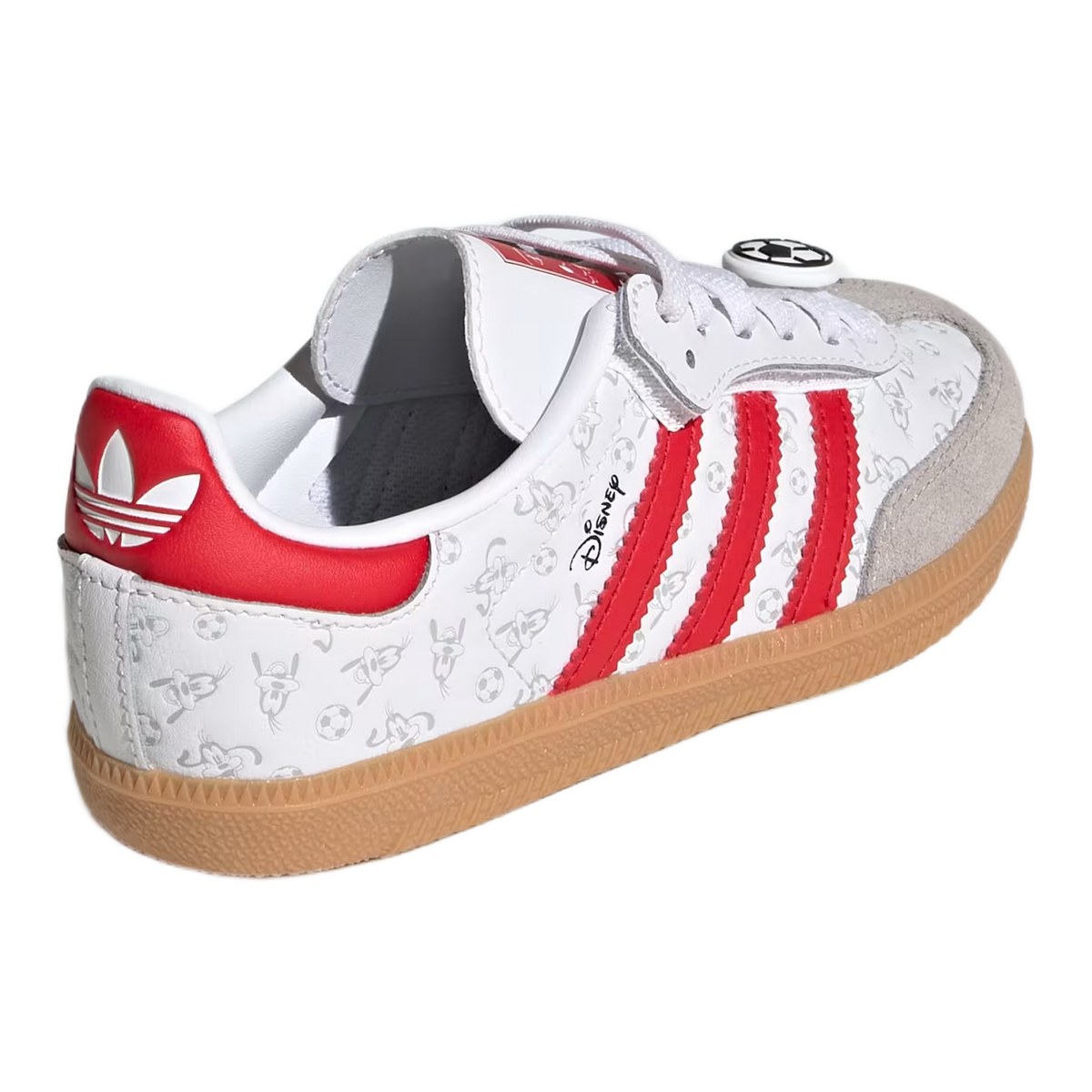 adidas Samba OG Comfort Closure Disney Goofy Soccer White Better Scarlet (PS) Back IH1753