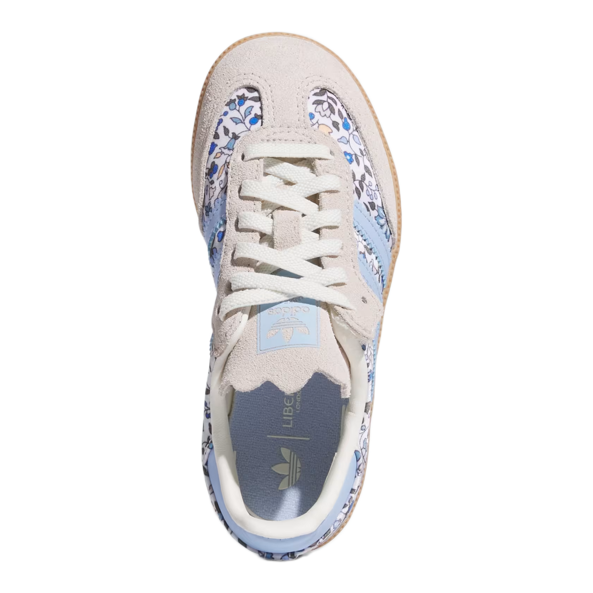 adidas Samba OG Comfort Closure Liberty London Blue Floral (PS) Oben JP8079