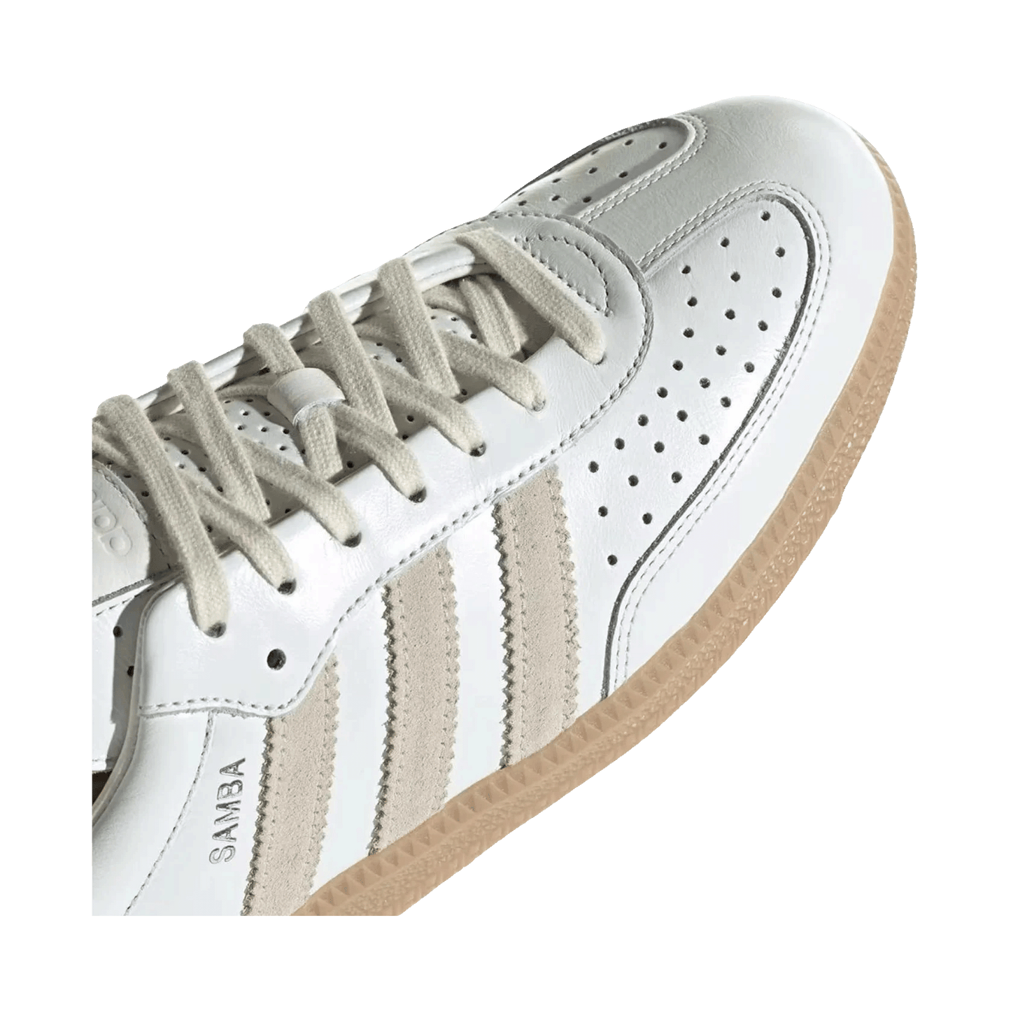 adidas Samba OG Core White Magic Beige Front