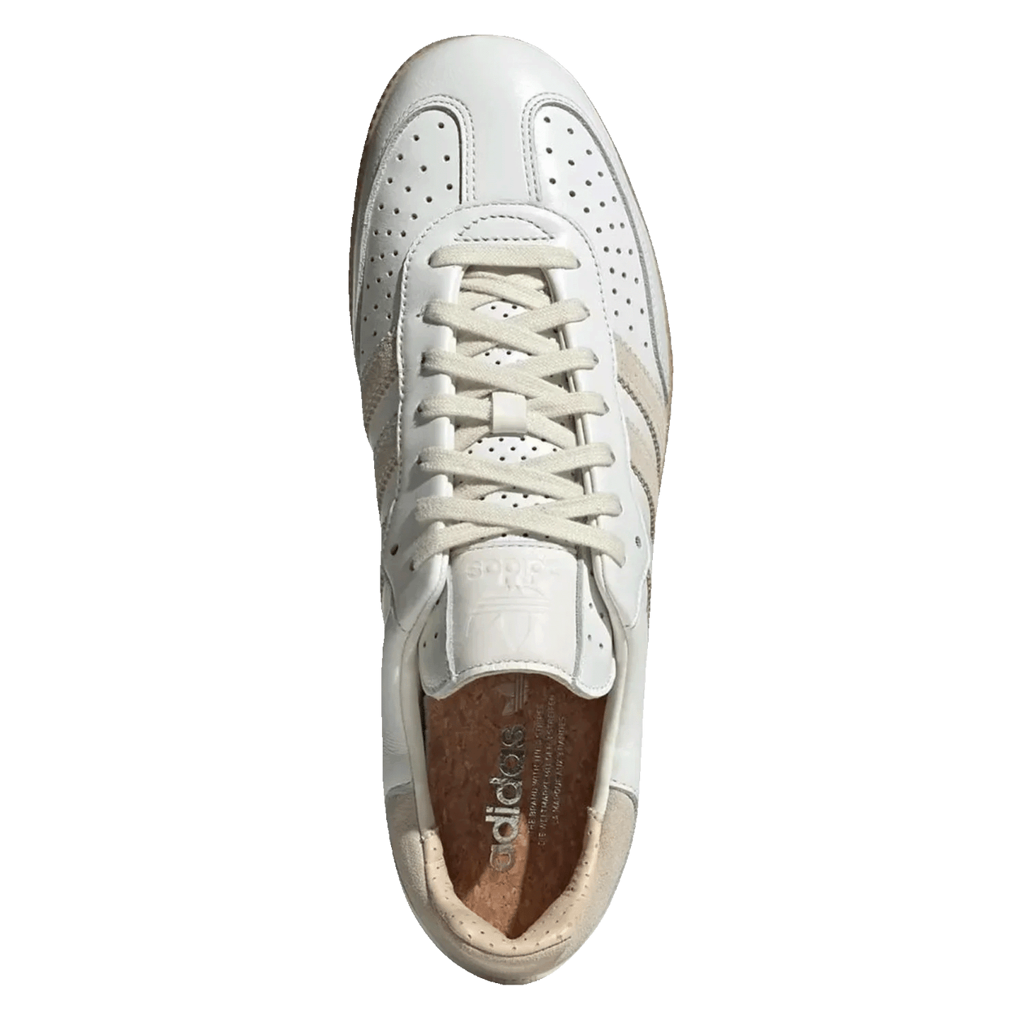 adidas Samba OG Core White Magic Beige Oben
