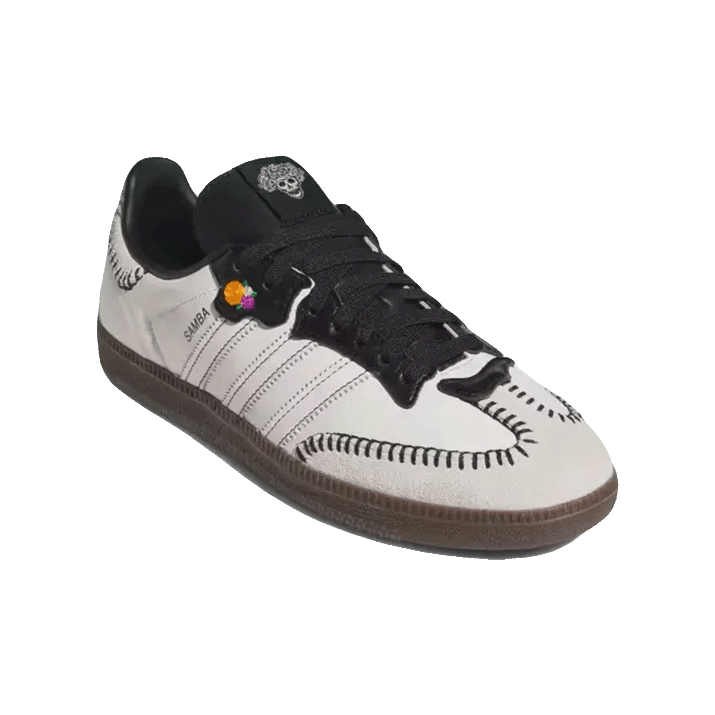 adidas Samba OG Día de Muertos Pack Off White Side