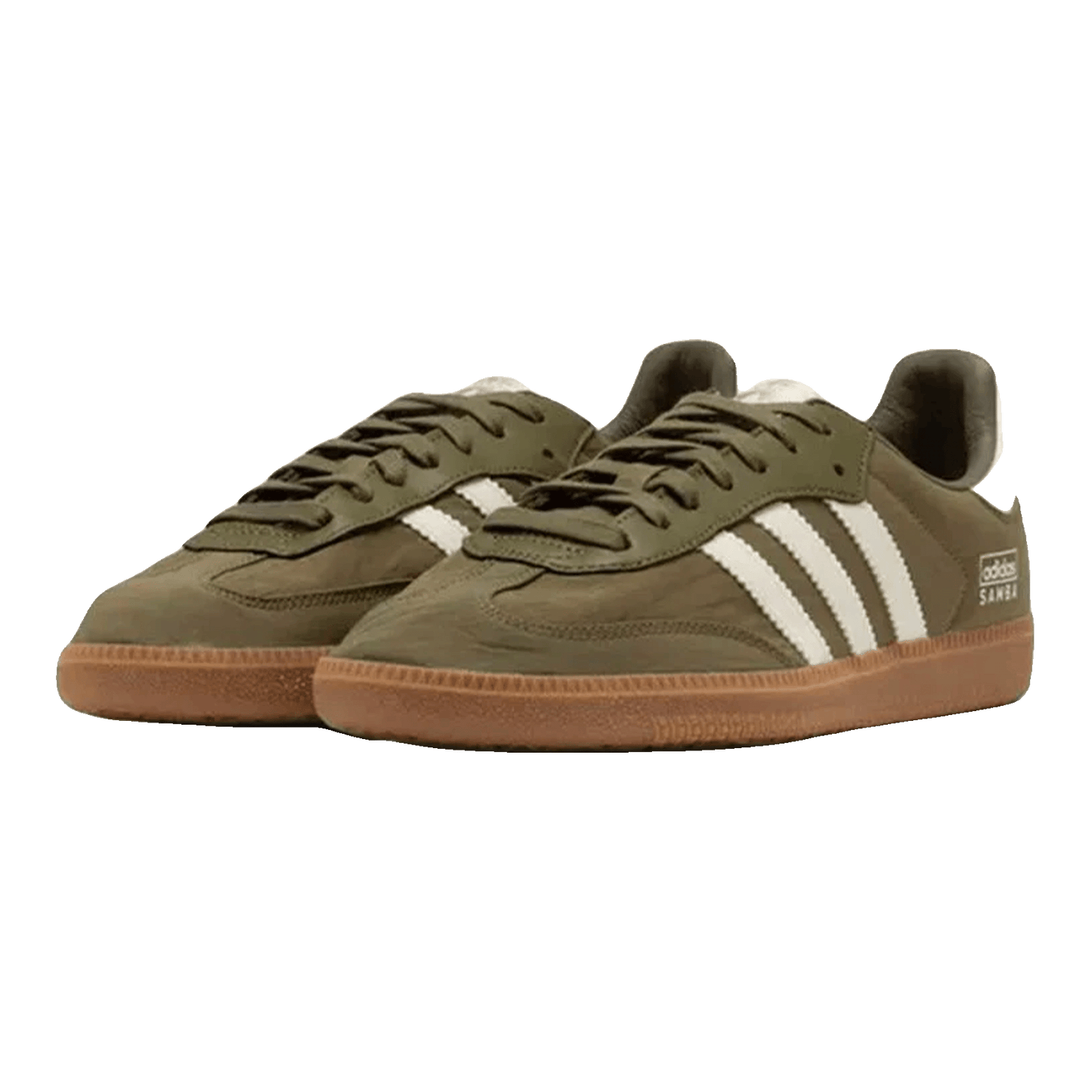 adidas Samba OG Focus Olive Gum Side