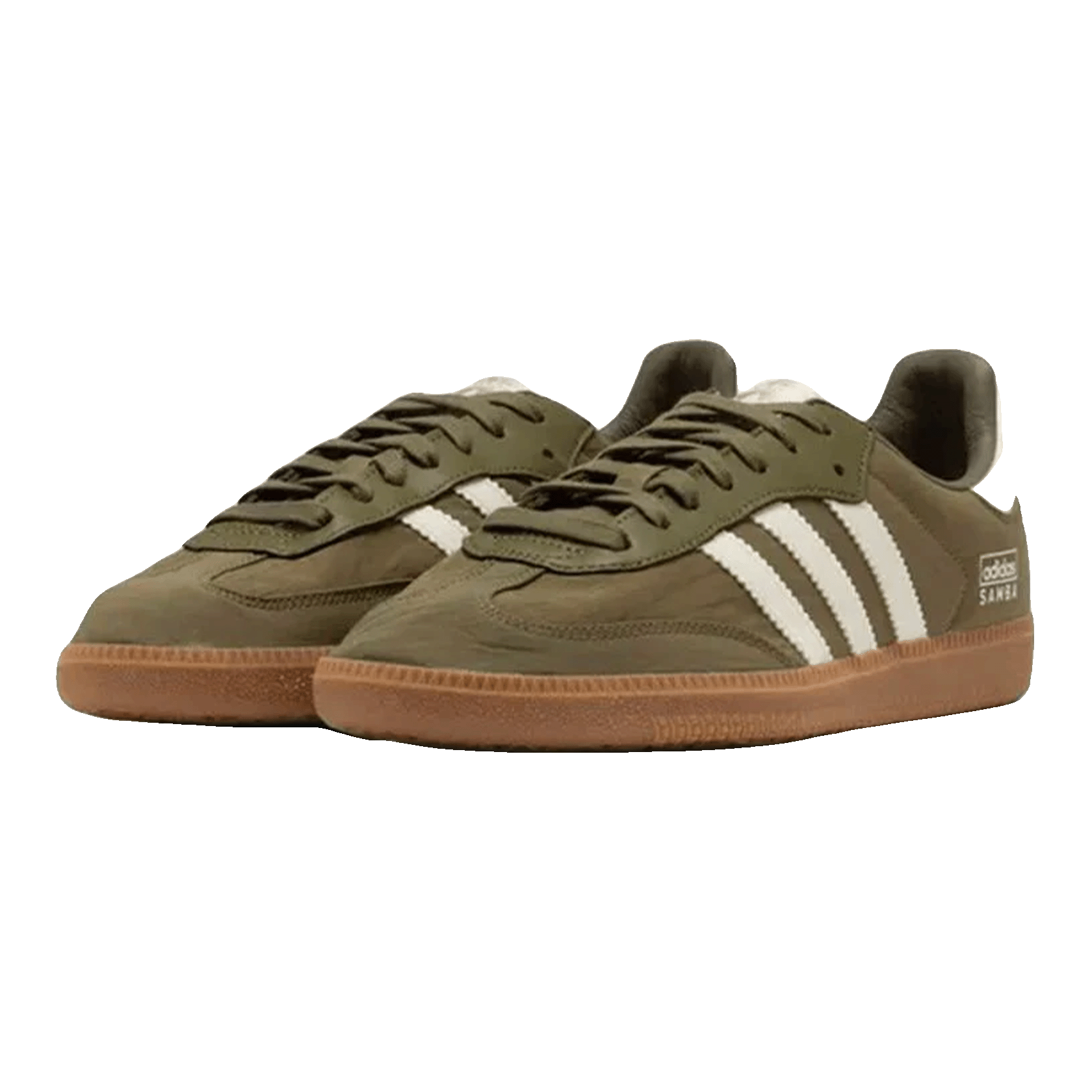 adidas Samba OG Focus Olive Gum Side