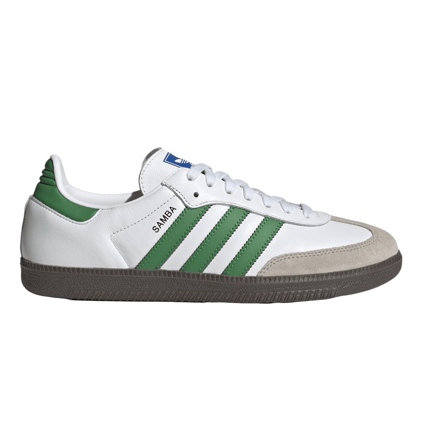 adidas Samba OG Footwear White Green Forty Four Sneaker