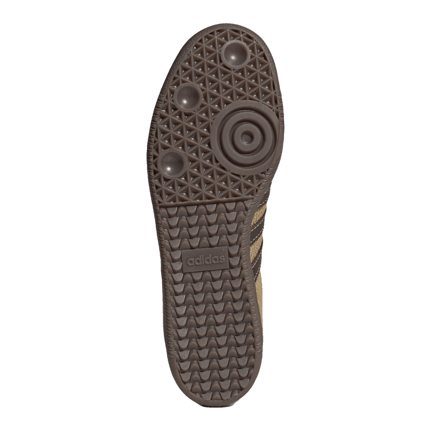adidas Samba OG Golden Beige Dark Brown Sohle