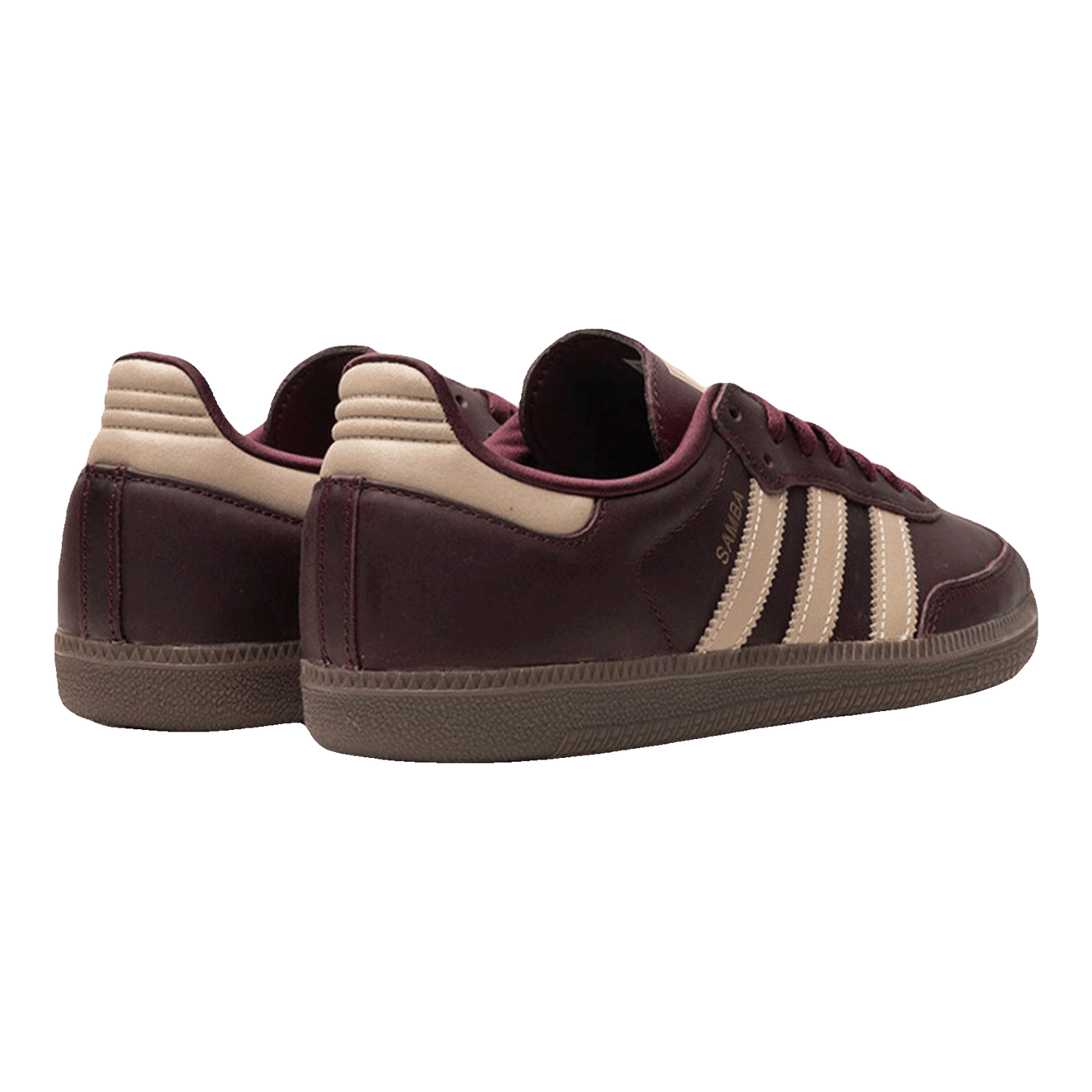 adidas Samba OG Maroon Crystal Sand (W) Back