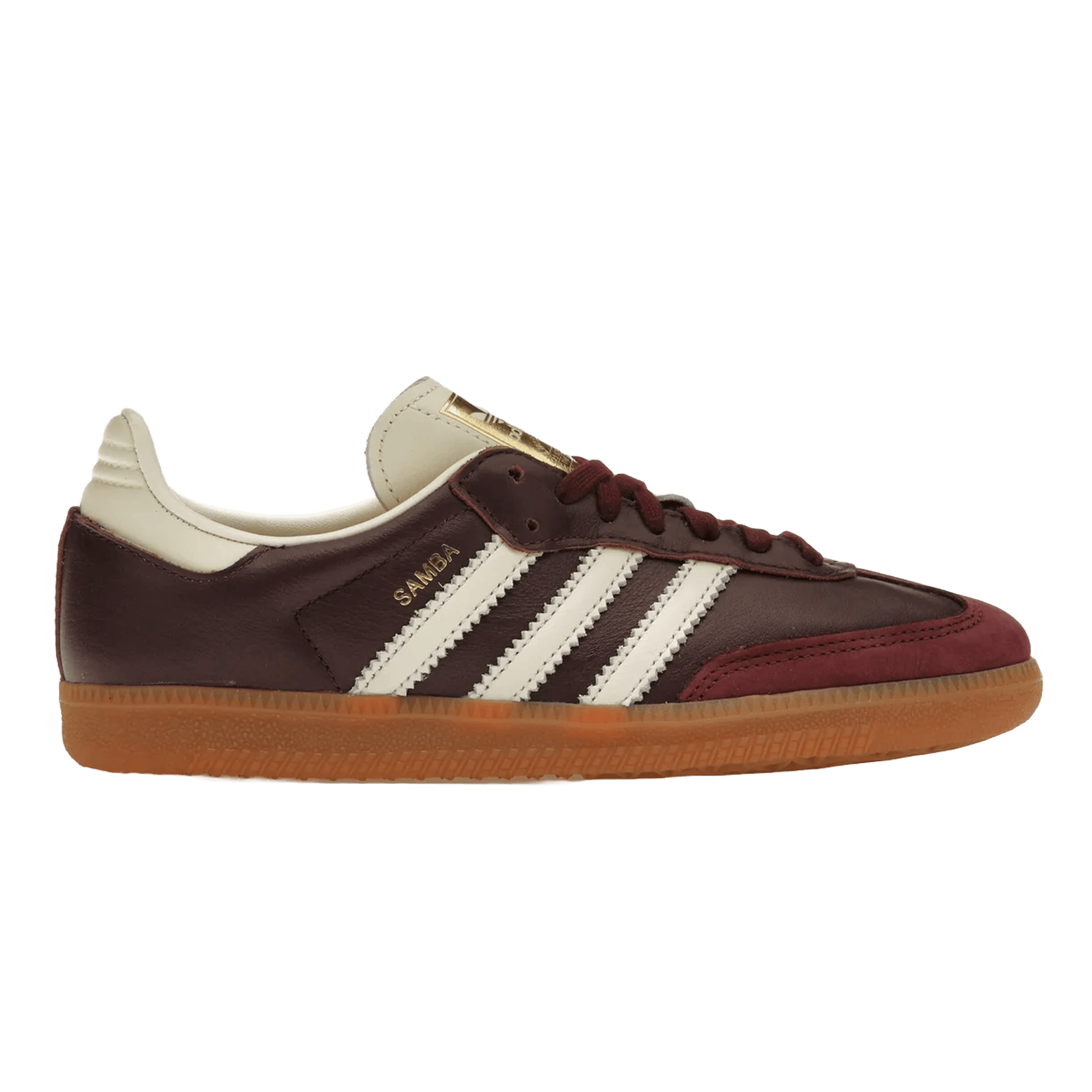 adidas Samba OG Maroon Gold Metallic (W) - ID0477 Forty Four Sneaker adidas Samba OG Maroon Gold Metallic (W) - ID0477 Forty Four Sneaker
