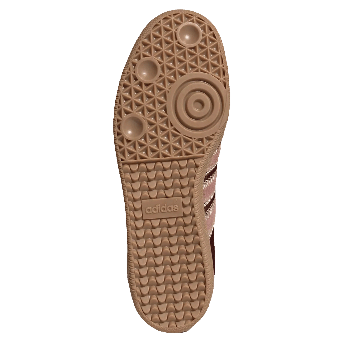 adidas Samba OG Maroon Sand Strata Pony (W) Sohle