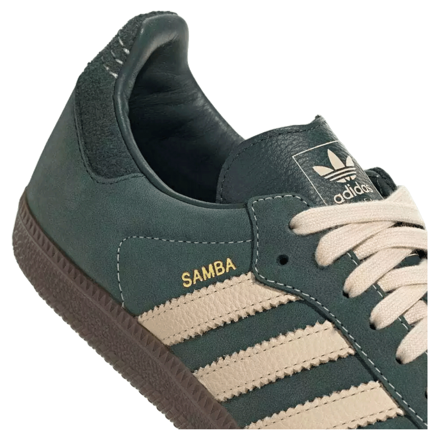 adidas Samba OG Mineral Green Crystal Sand (W) Back 2
