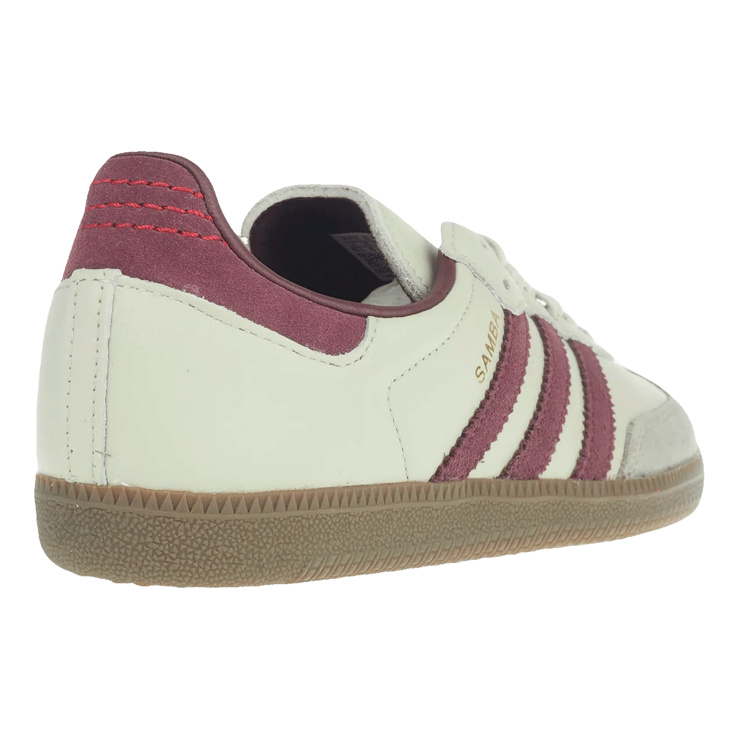 adidas Samba OG Putty Grey Maroon Back