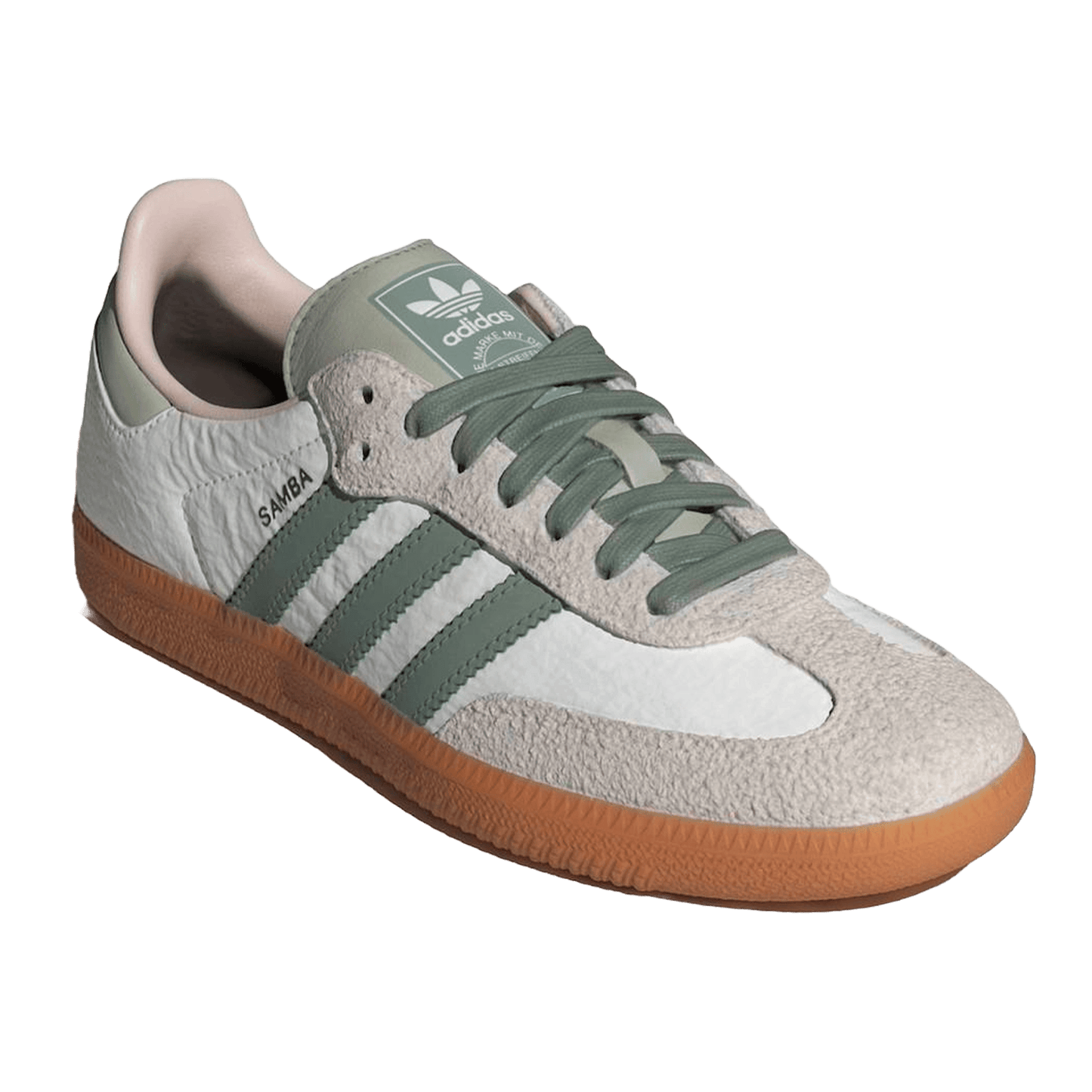 adidas Samba OG Silver Green Putty Mauve (W) Side