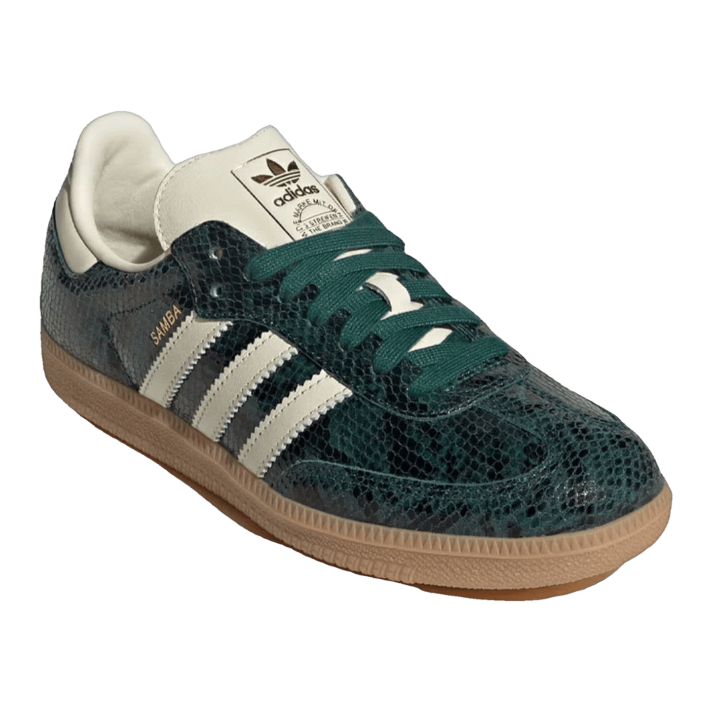adidas Samba OG Snakeskin Collegiate Green (W) Side