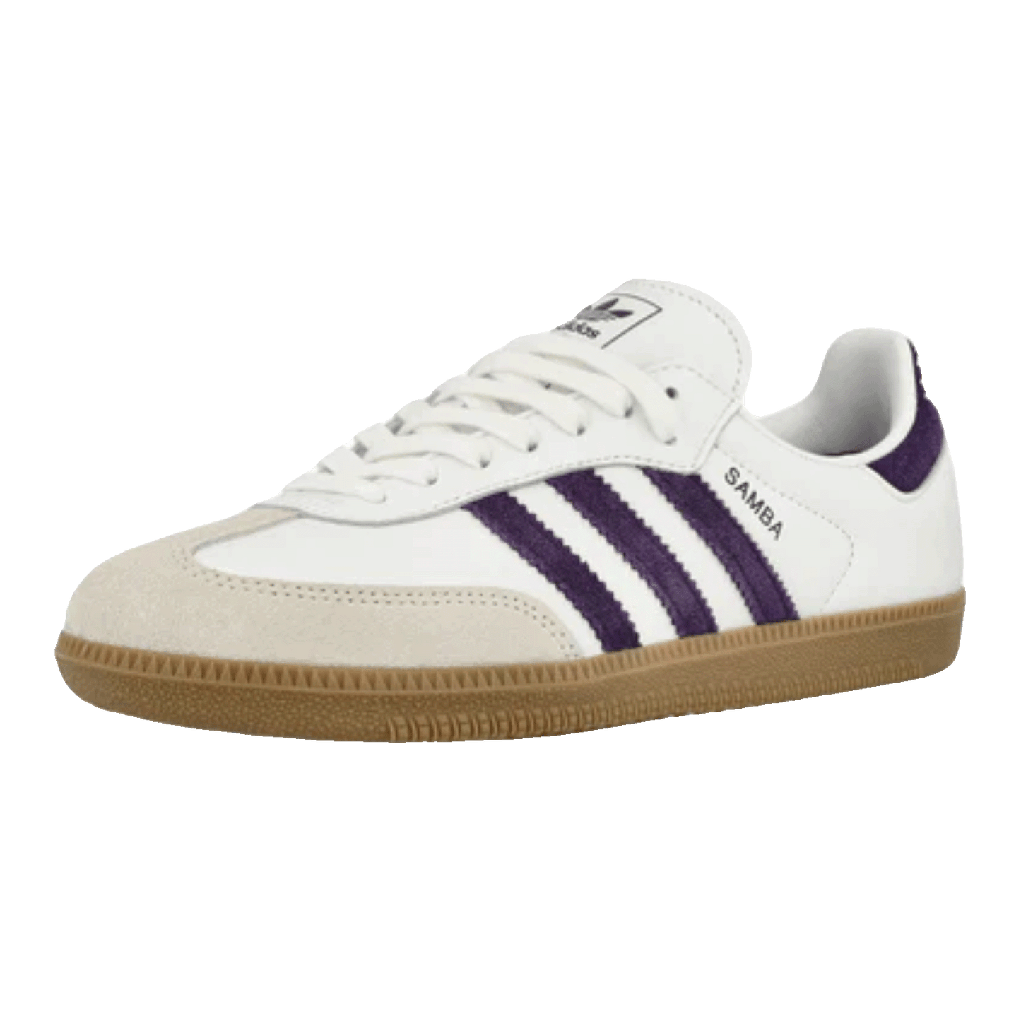 adidas Samba OG White Alumina Aurora Plum (W) Side