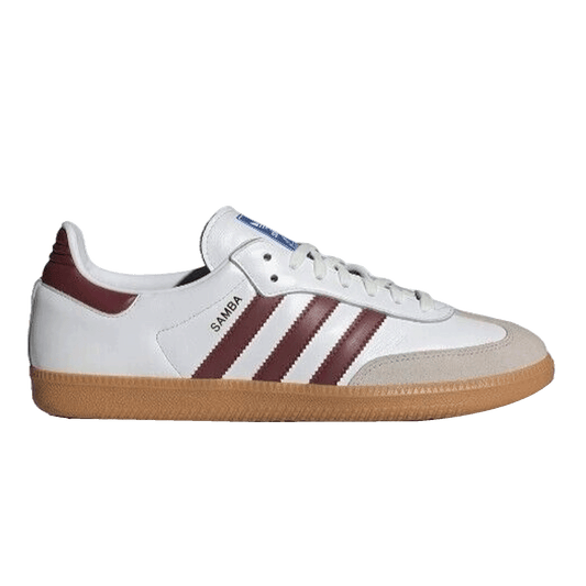 adidas Samba OG White Burgundy Gum