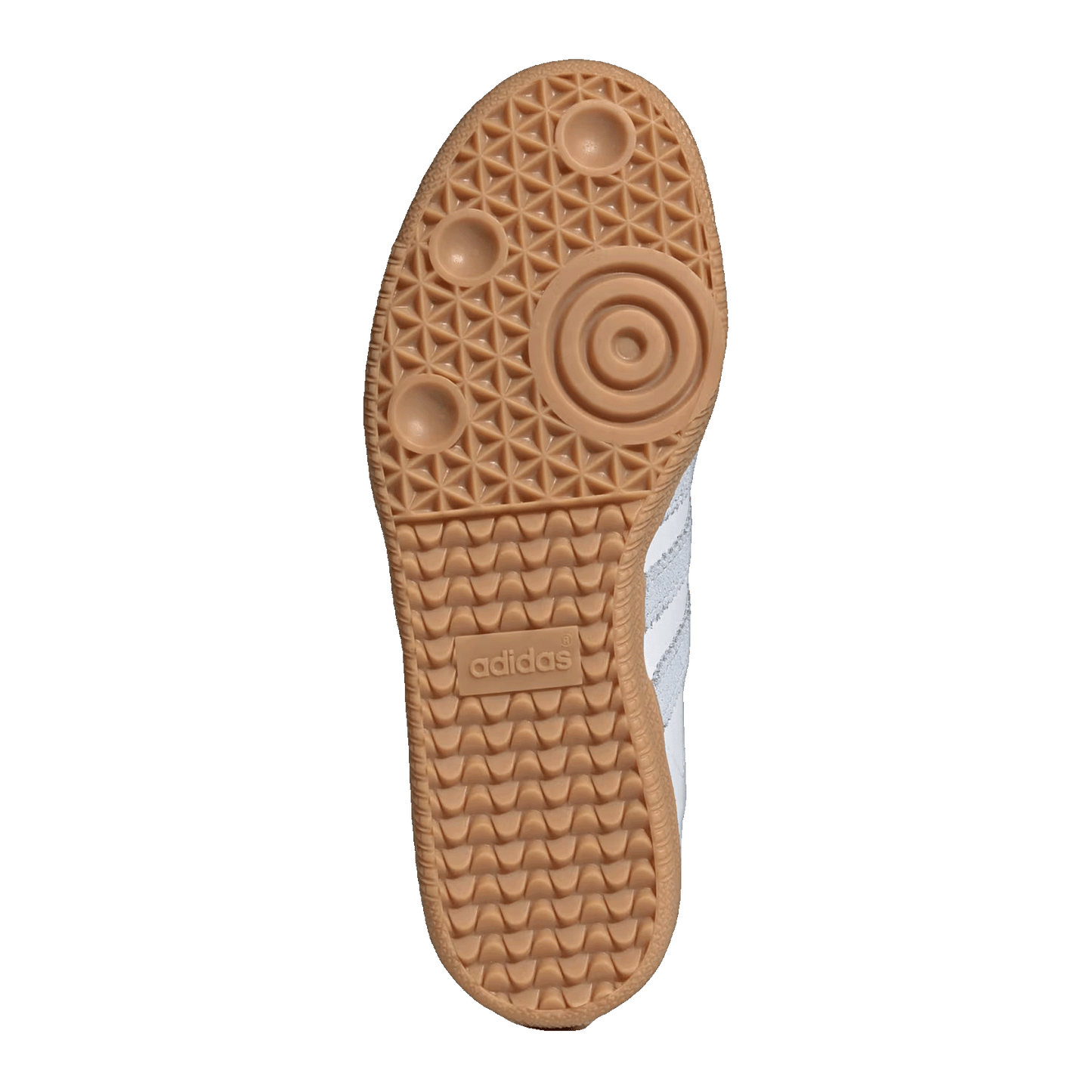 adidas Samba OG White Crystal Sky Gum (GS) Sohle JQ2019