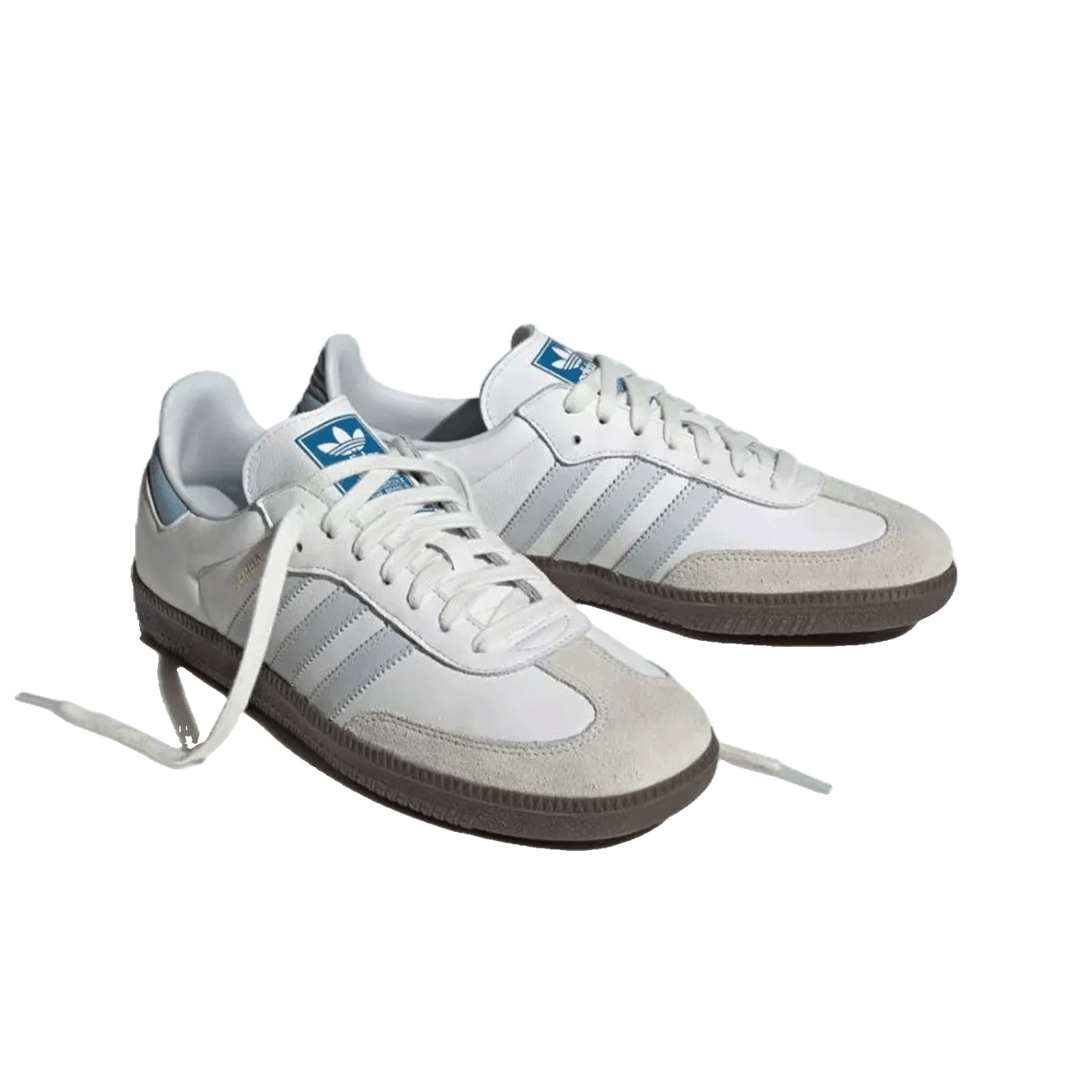 adidas Samba OG White Halo Blue Side