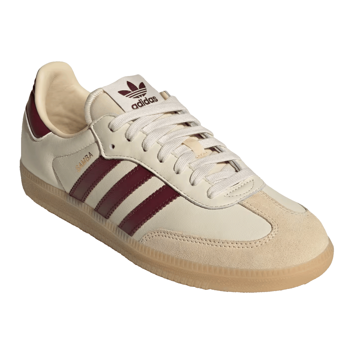 adidas Samba OG Wonder White Shadow Red Side