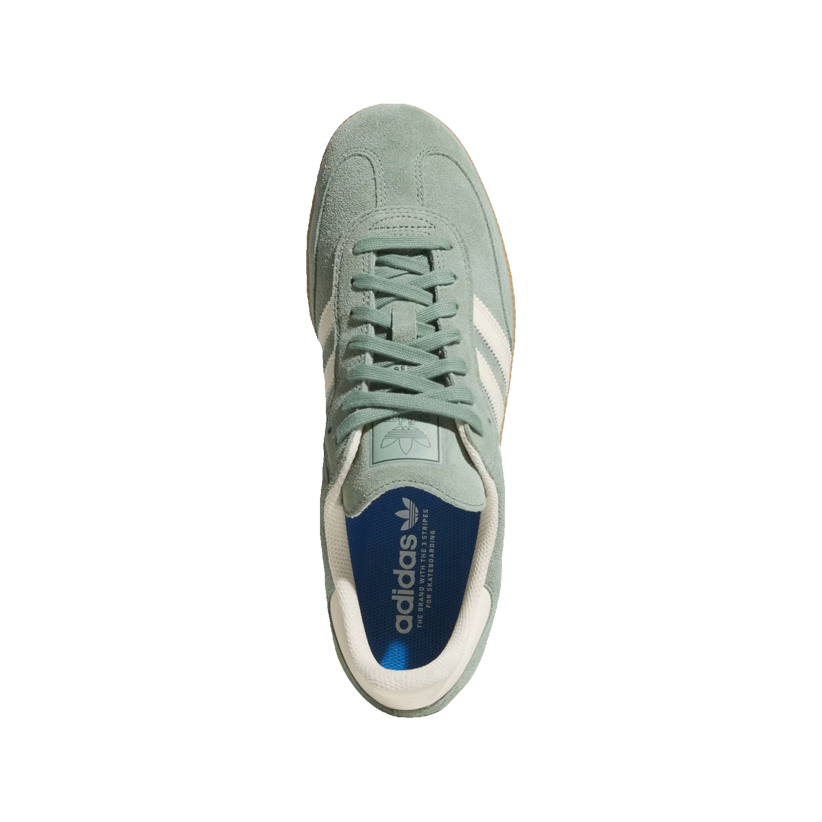 adidas Samba Silver Green Wonder White Oben