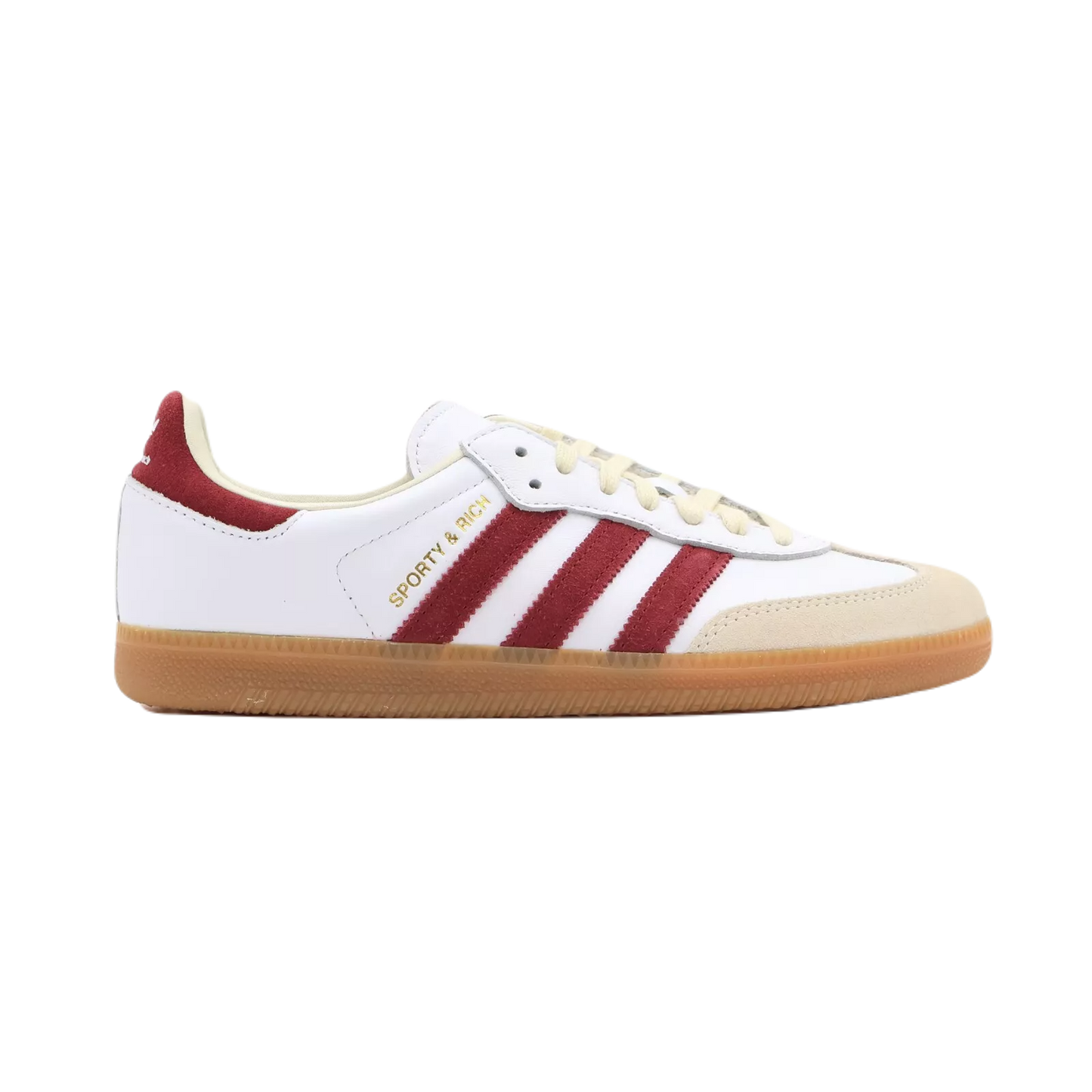 adidas Samba Sporty & Rich White Collegiate Burgundy