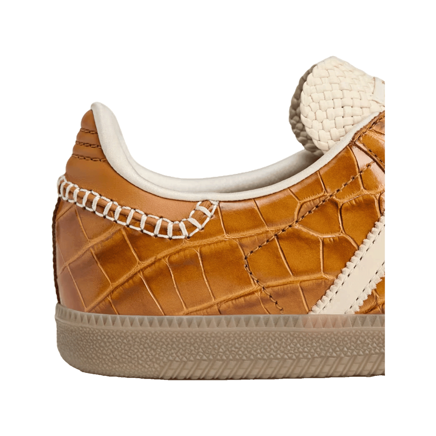 adidas Samba Wales Bonner Brown Croc Detail