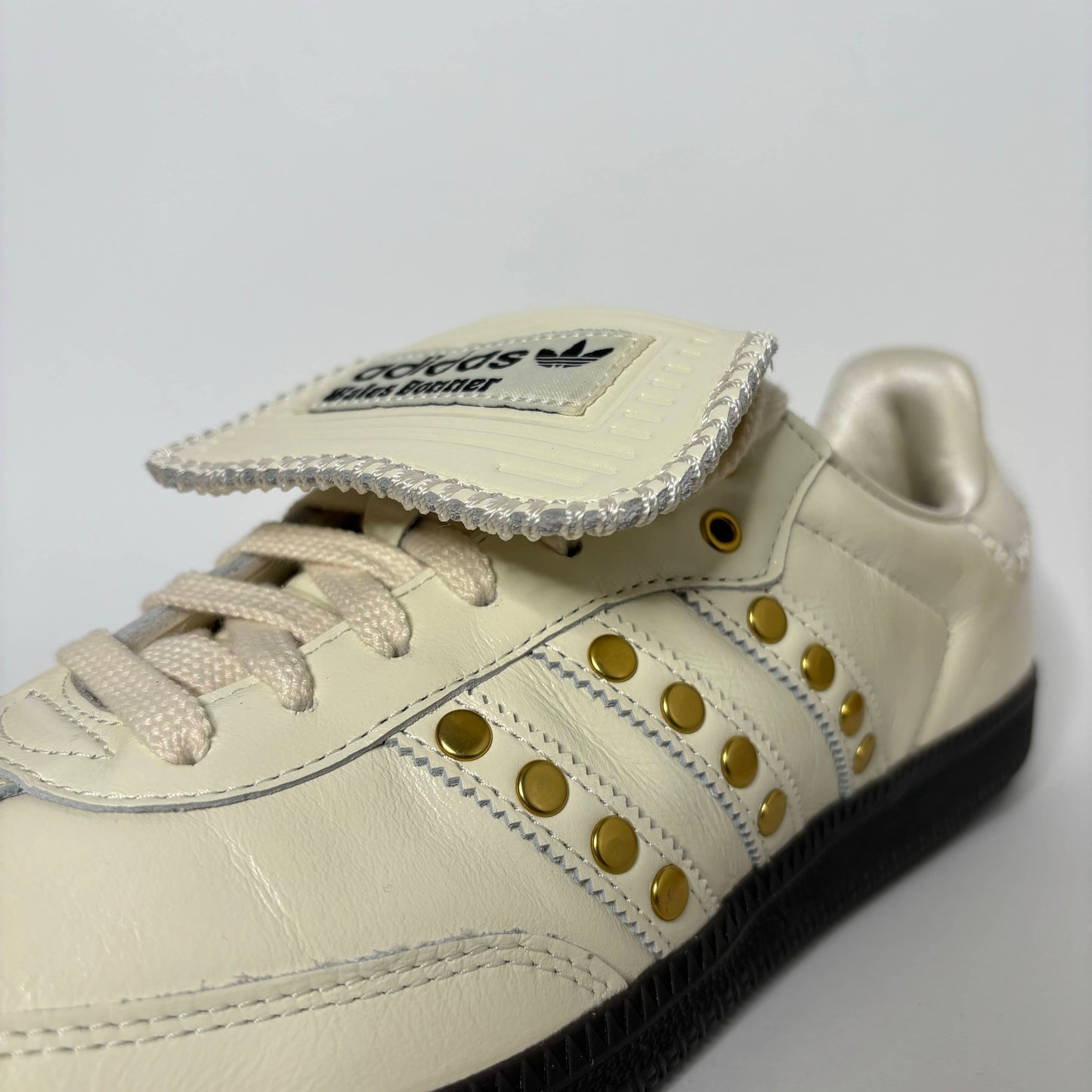adidas Samba Wales Bonner Studded Pack Cream White Tongue