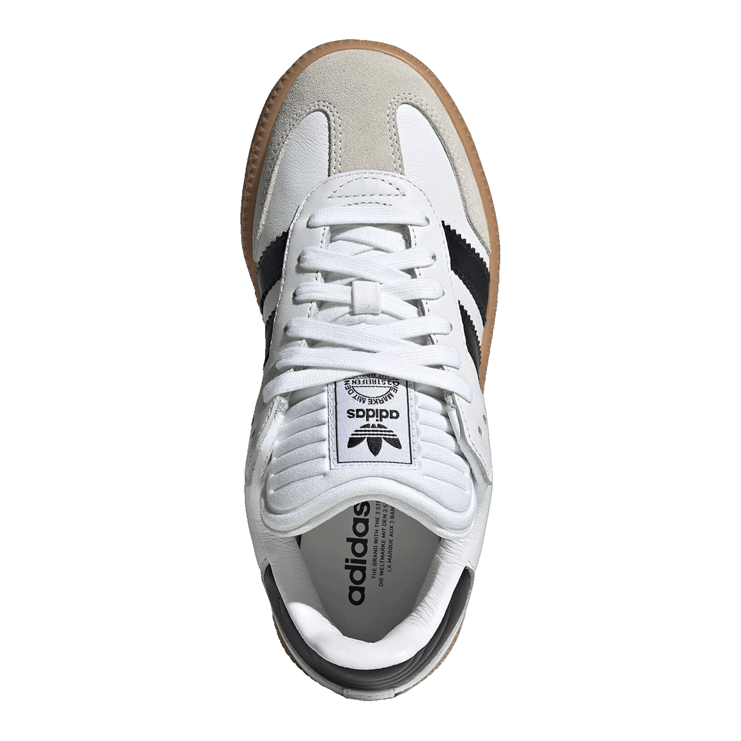 adidas Samba XLG White Black Gum (GS) Oben JH6516