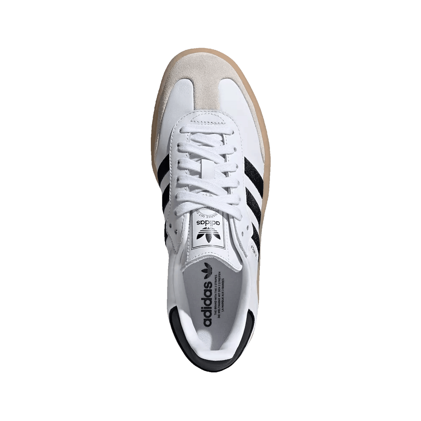 adidas Sambae White Black Gum (W) Oben